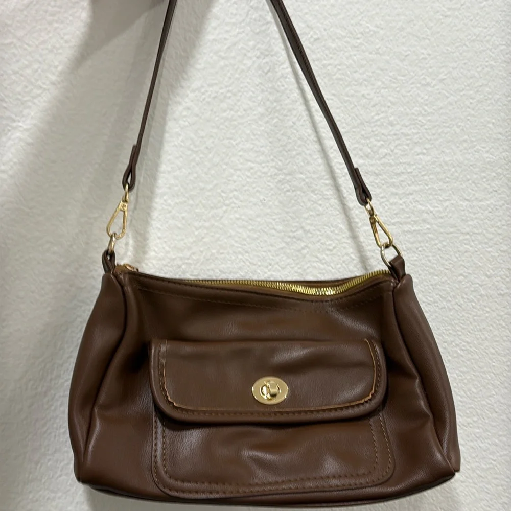 Brown Shoulder Bag